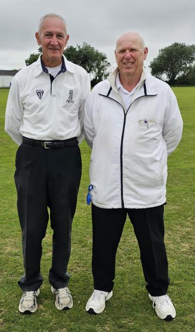 Umpires - Bob Miles and Steve Williams